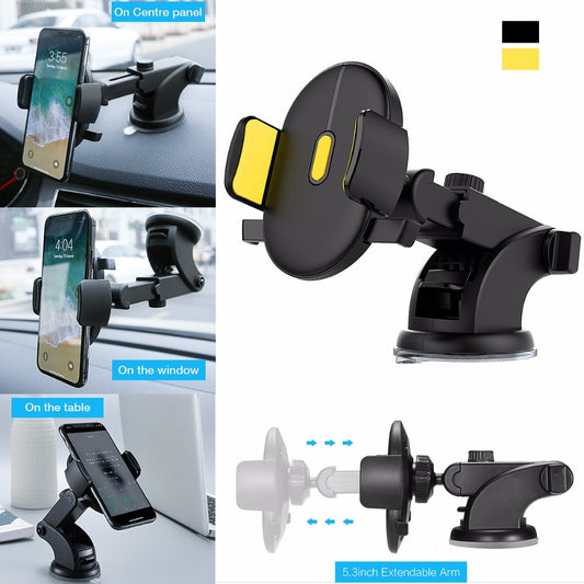 Car Phone Holder Dashboard Suction Cup Type