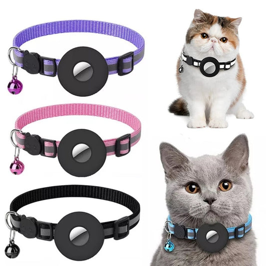 Reflective Collar Waterproof Holder Case For Air tag  Protective Cover Cat Dog Kitten Puppy